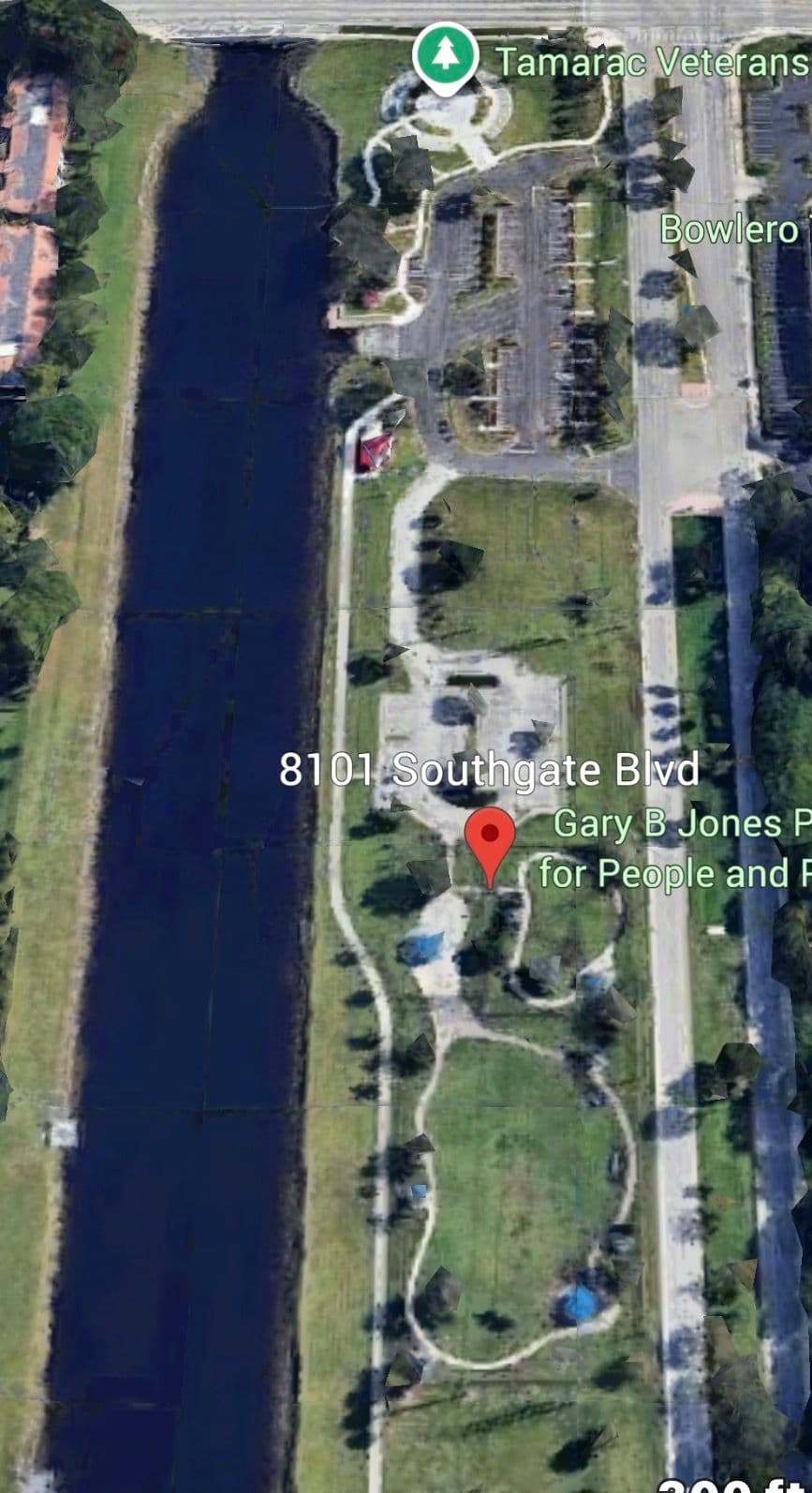 Pressure Washing at Veterans Park in Tamarac