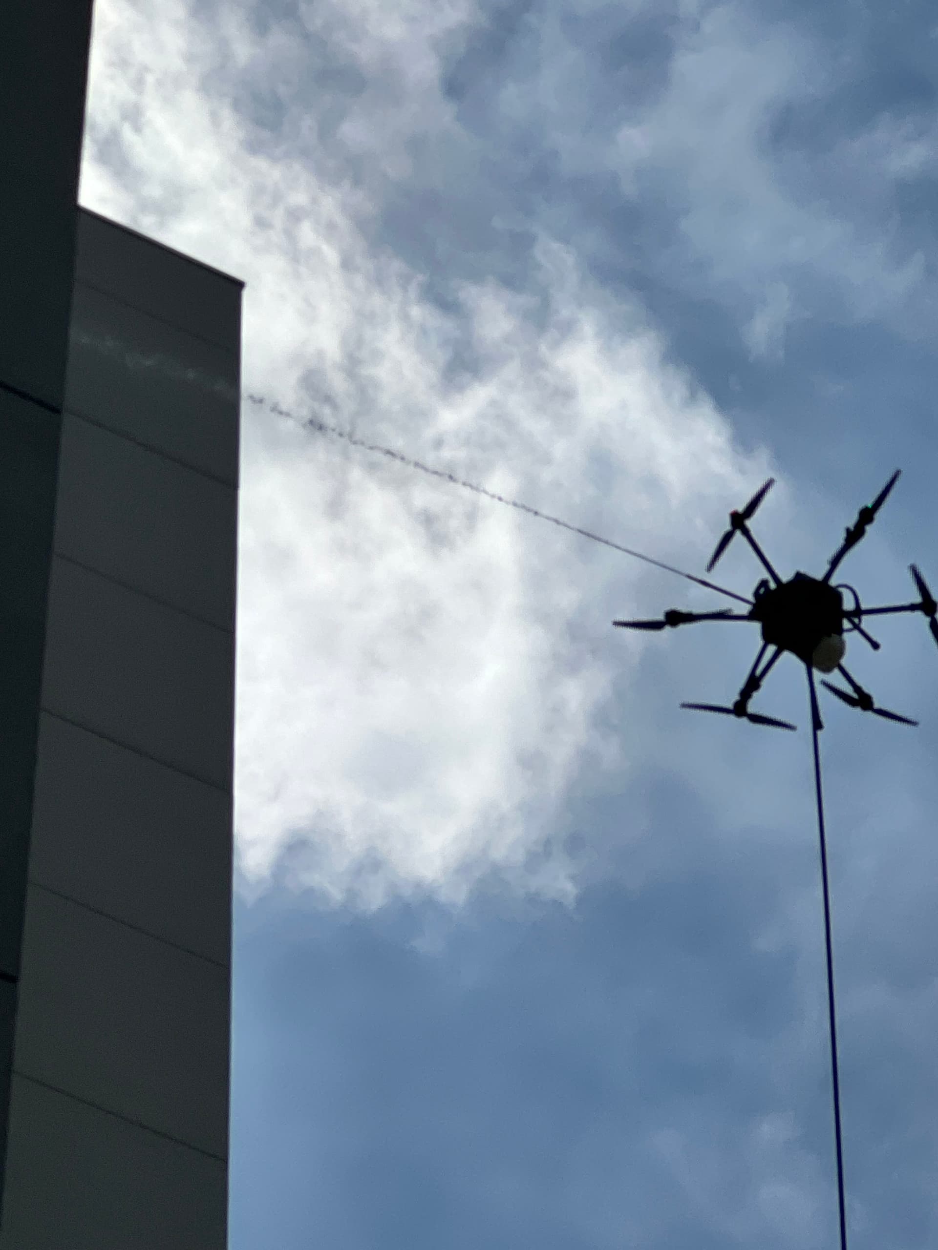 Gallery photos for 18-Story High Rise Exterior Cleaned with Drone Technology: Image #3