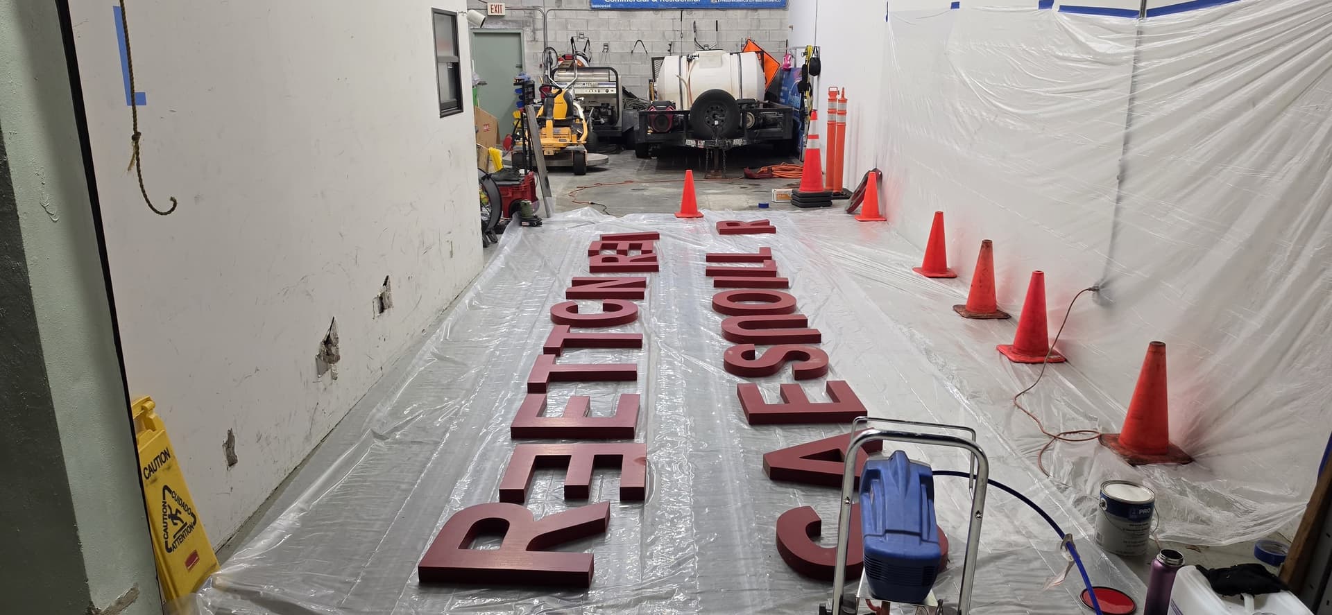 Gallery photos for Costco London Square Signage Gets a Full Professional Repaint: Image #3