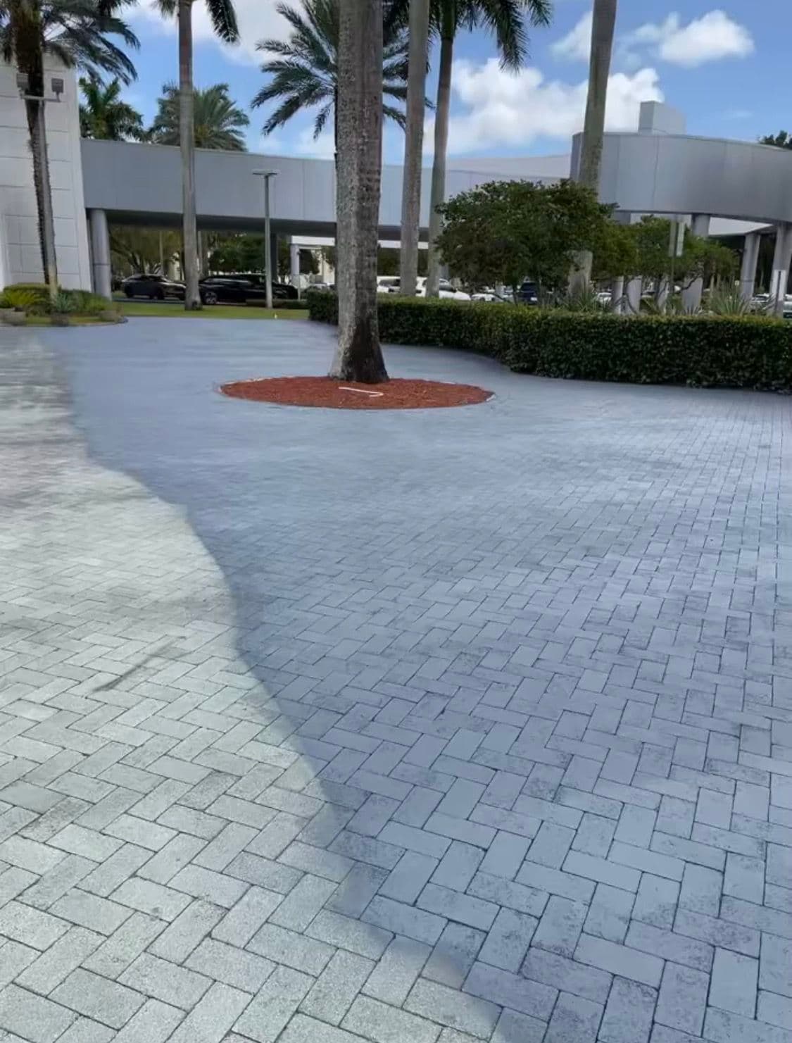 Gallery photos for Paver Sealing Project at Vista BMW Coconut Creek: Image #1