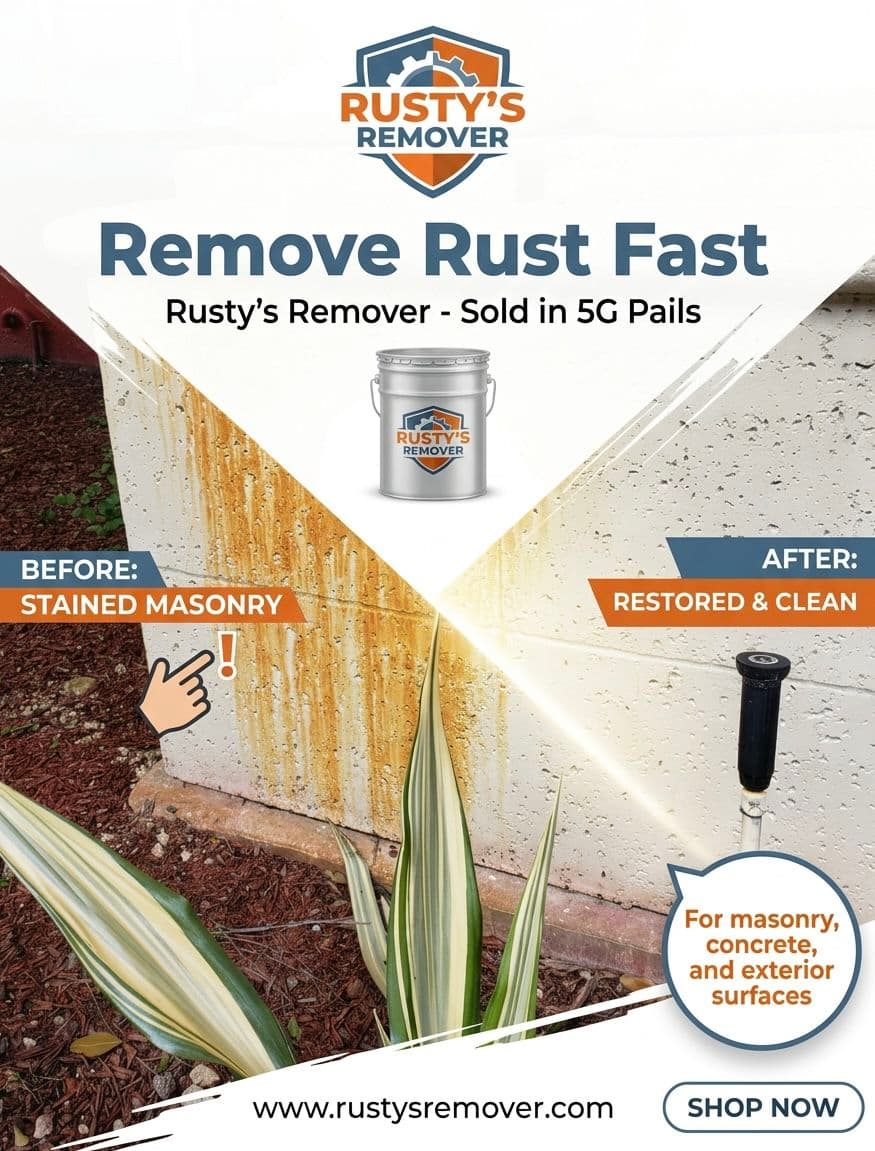 We Now Sell Industrial Rust Remover and Degreaser by the Pail image