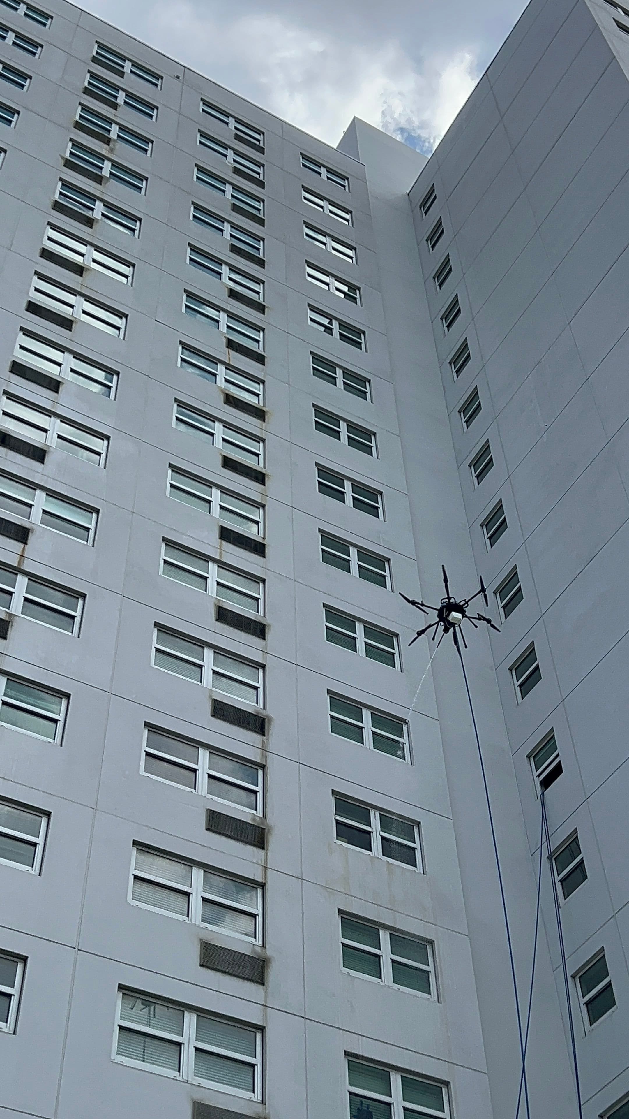 Project 18-Story High Rise Exterior Cleaned with Drone Technology image