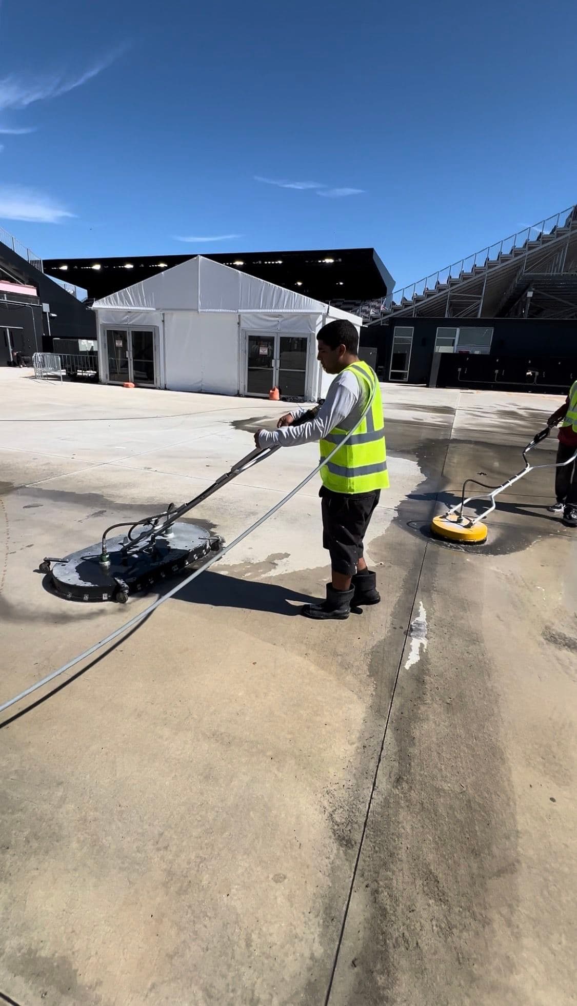 Gallery photos for Pressure Washing for InterMiami Stadium in Ft. Lauderdale: Image #3