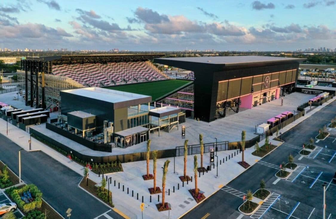 Pressure Washing for InterMiami Stadium in Ft. Lauderdale