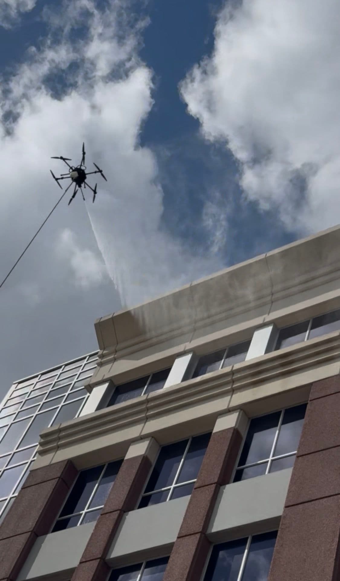 Gallery photos for Drone Cleaning Excellence at University of Miami's Doral Campus: Image #1