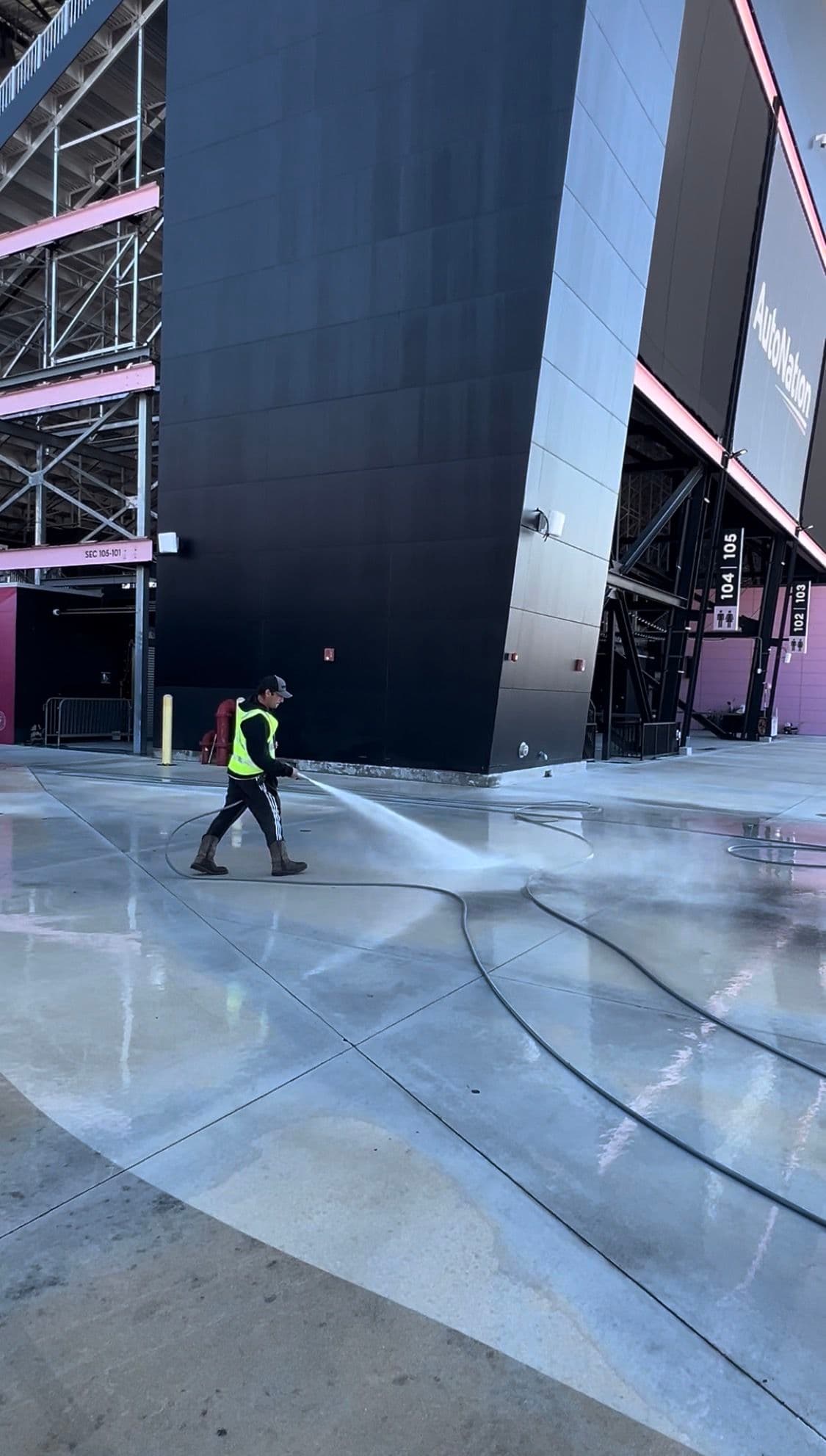Gallery photos for Pressure Washing for InterMiami Stadium in Ft. Lauderdale: Image #2