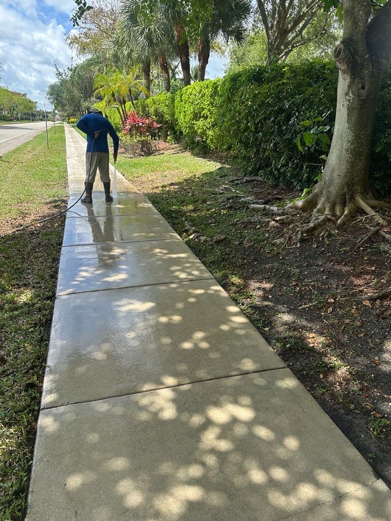 Sidewalk Transformation in Tamarac