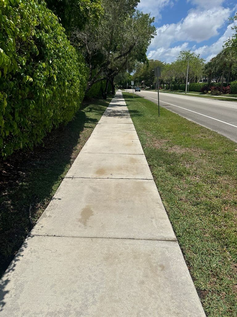 Sidewalk Transformation in Tamarac