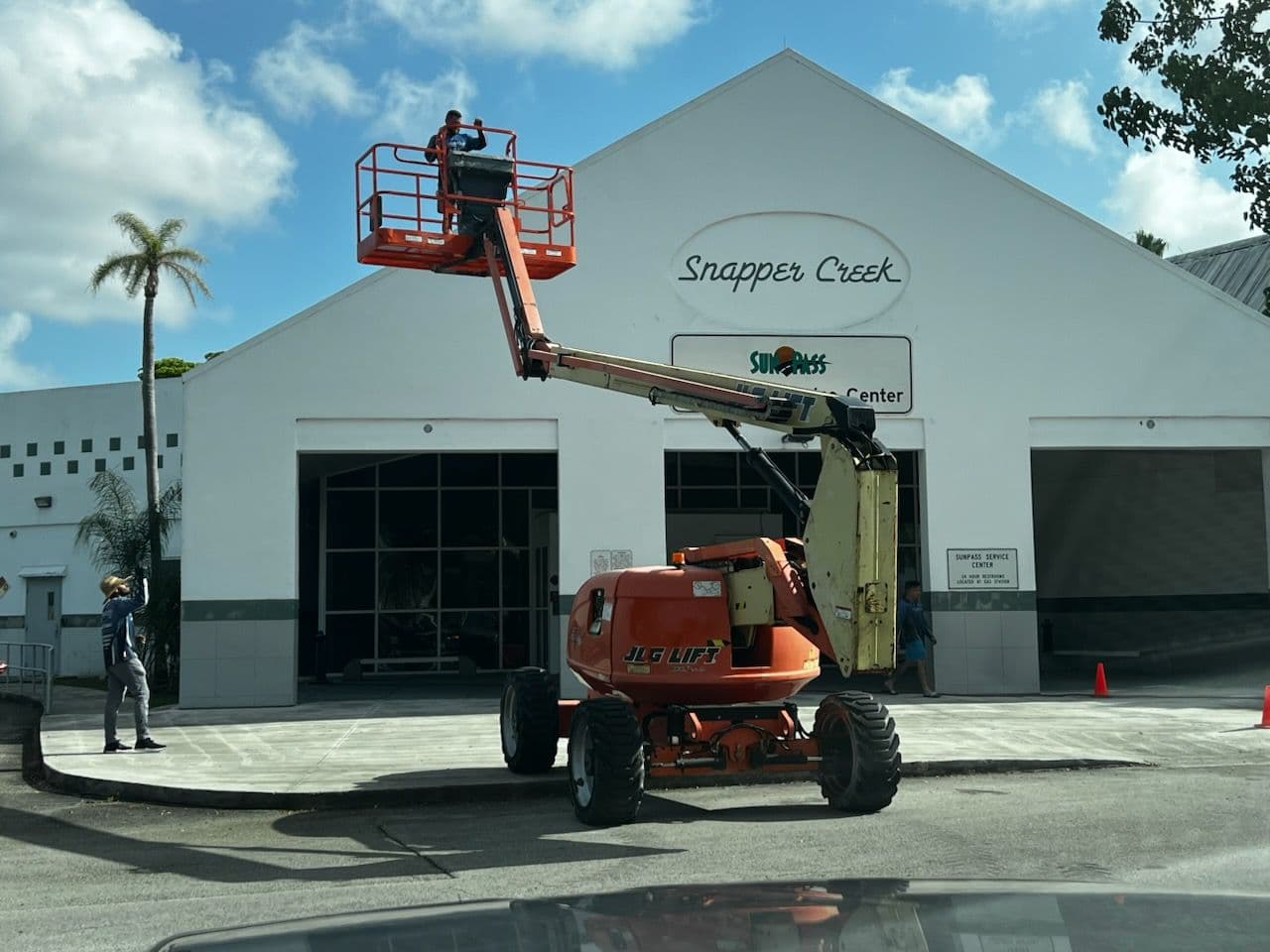 Soft Wash Project with FDOT at Snapper Creek