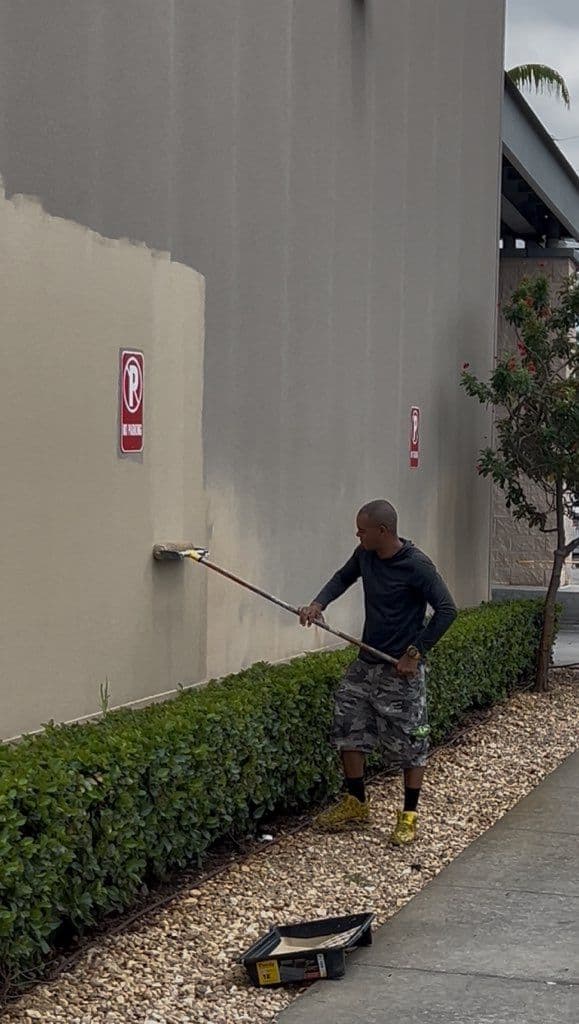 Transforming Miami's Costco with Fresh Paint image