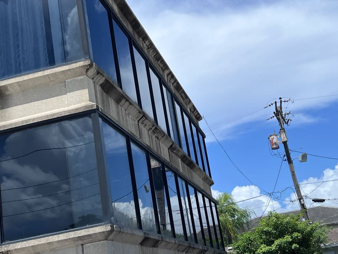 Drone Softwash Revitalizes Coral Gables Building image