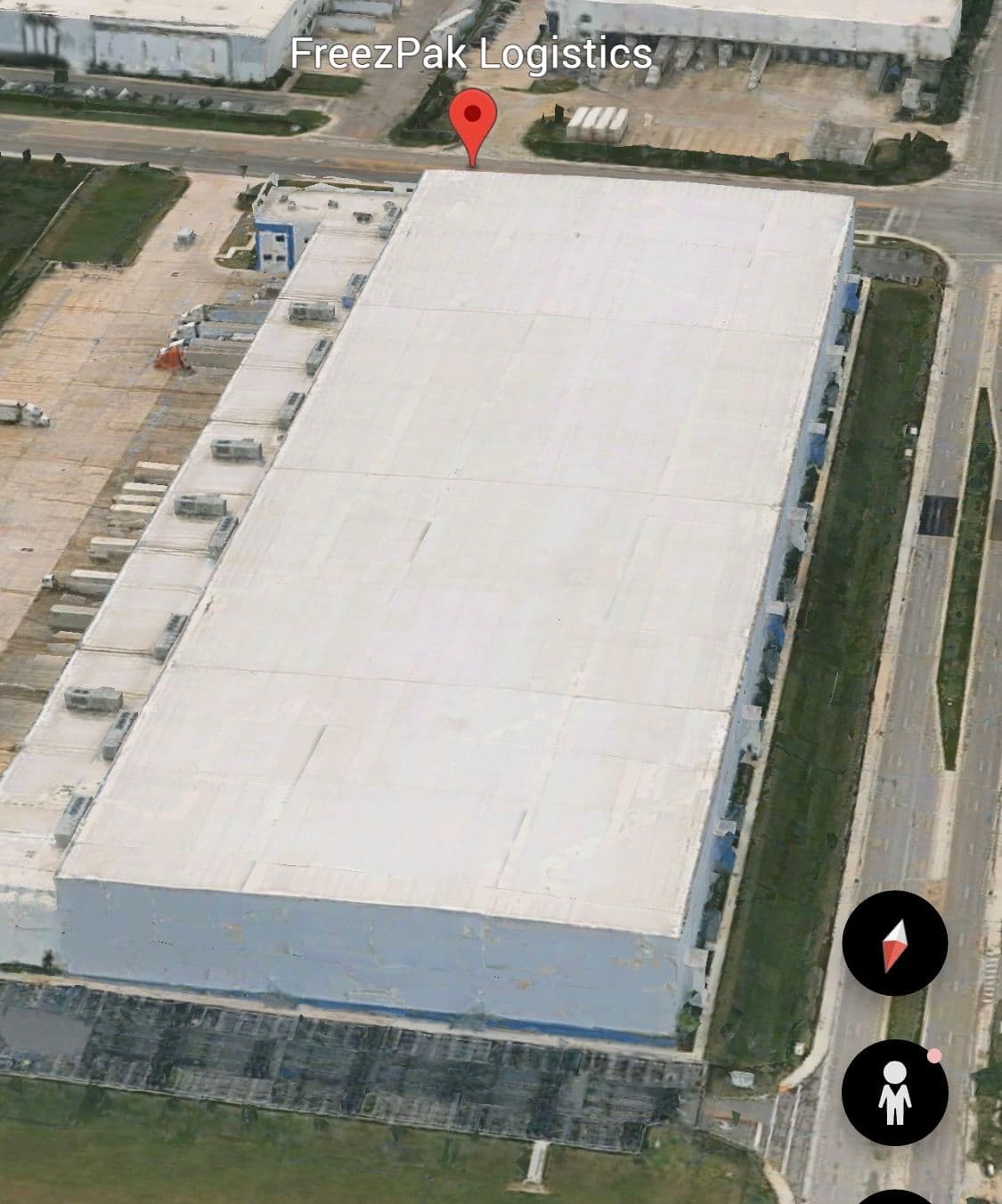 Drone Soft Wash at FreezPak Logistics in Hialeah image