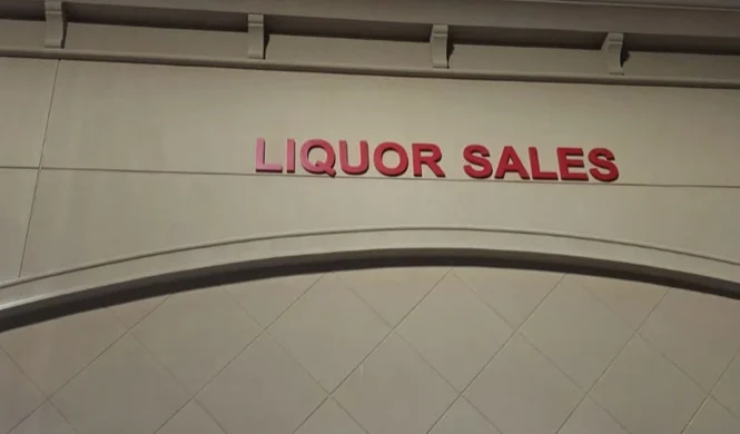 Liquor Sales signage shown in the Costco London Square project post