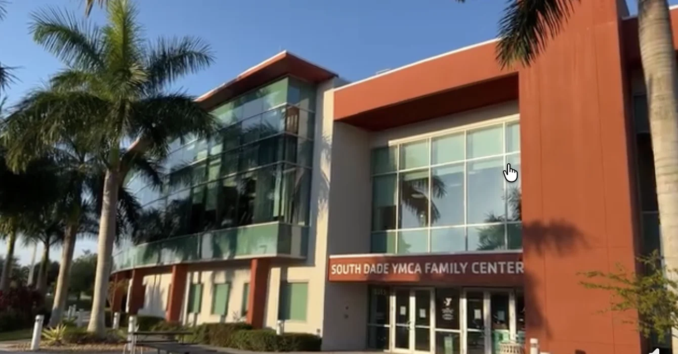 Building and glass cleaning at the Cutler Bay YMCA.