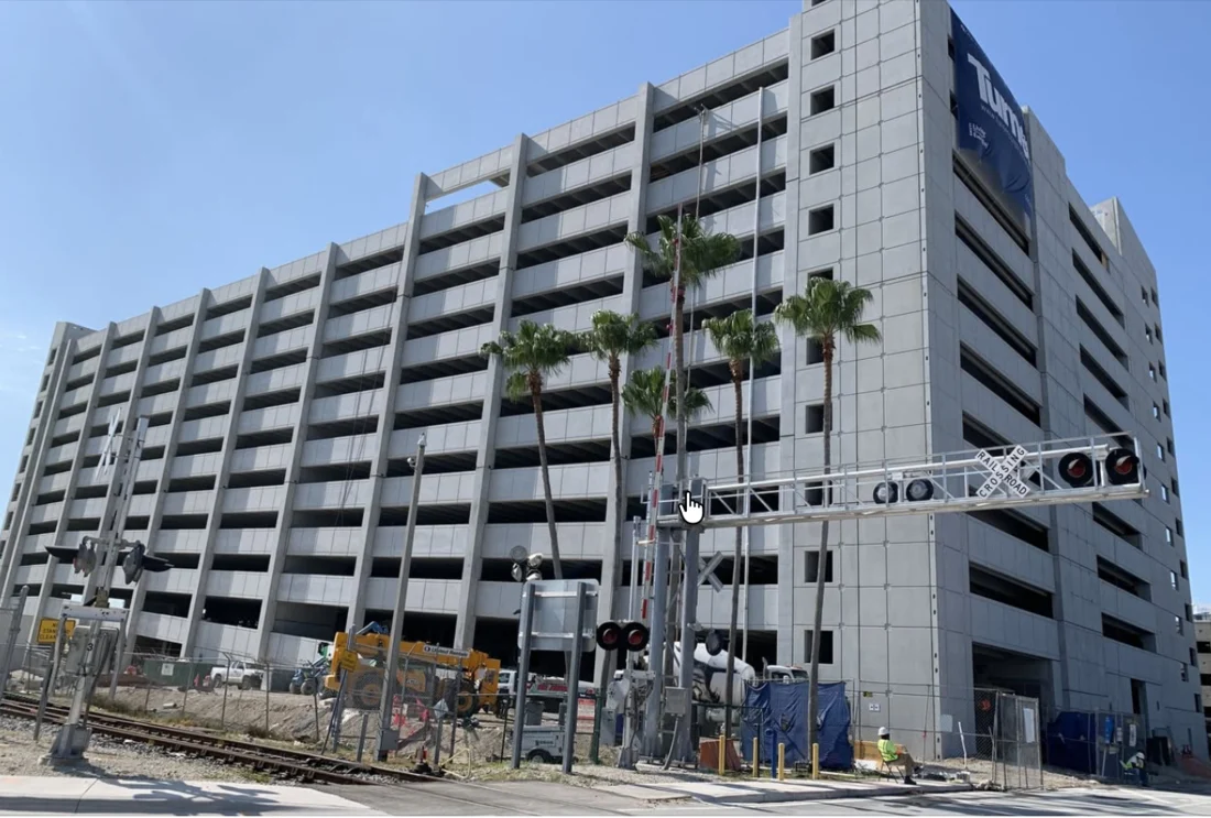 Over one million square feet at the Port of Miami.